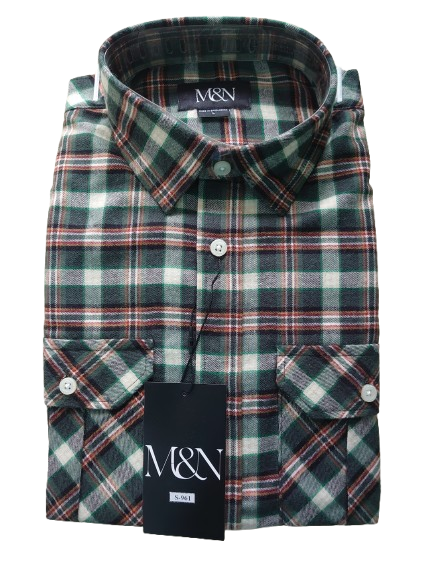 Men’s Casual Flannel Shirt -