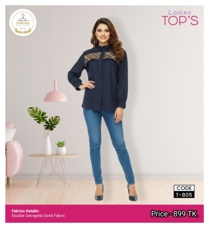 Premium Ladies Top's Code : T-805-6